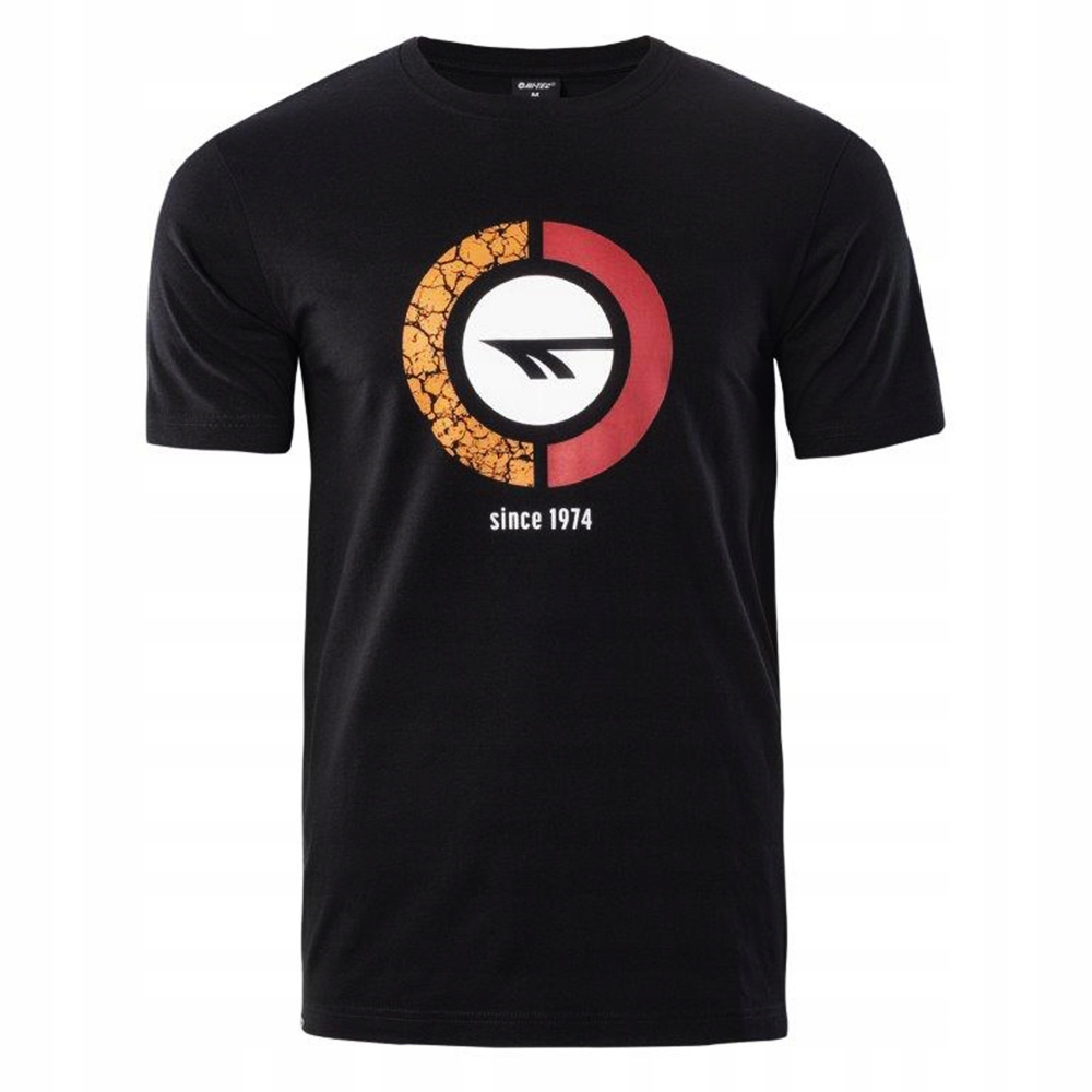 

Koszulka Męska Bawełna T-shirt Hi-tec Rakan bk M