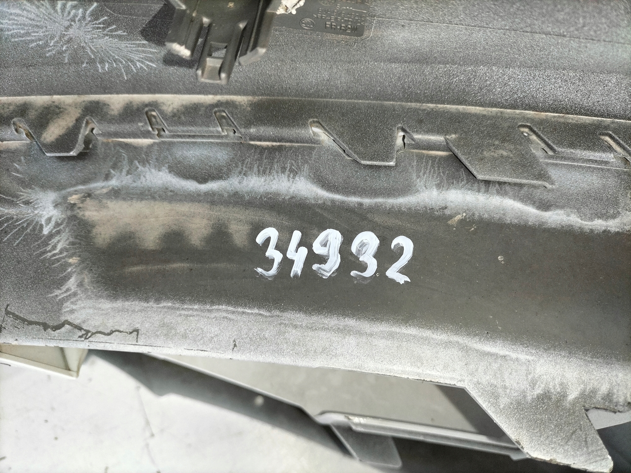 front bumper front SKODA FABIA 4 IV 21