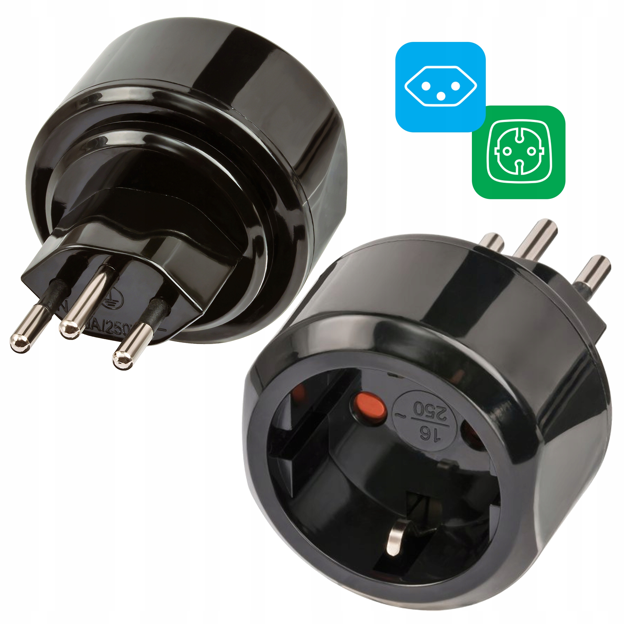 

Adapter Podróżny Wtyczka Szwajcaria Liechtenstein