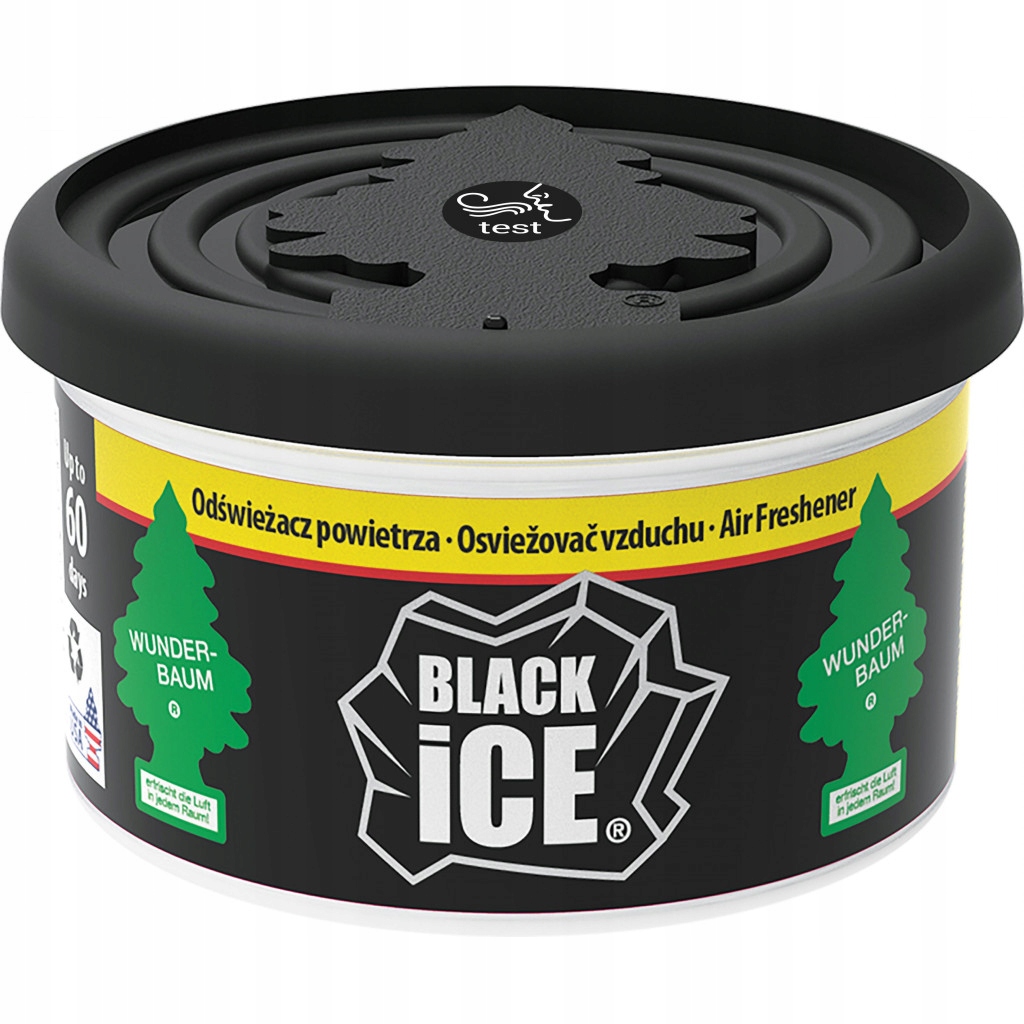 

Zapach samochodowy Wunder-baum Black Ice puszka