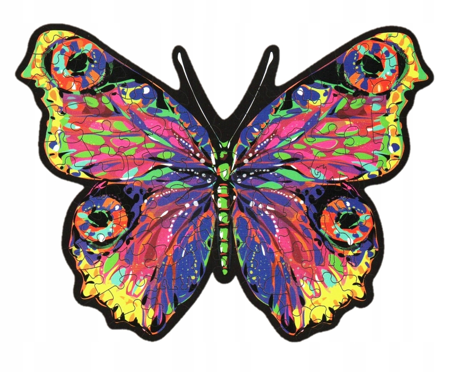 PUZZLE ANIMAL 87 ELEMENTY-MOTYL