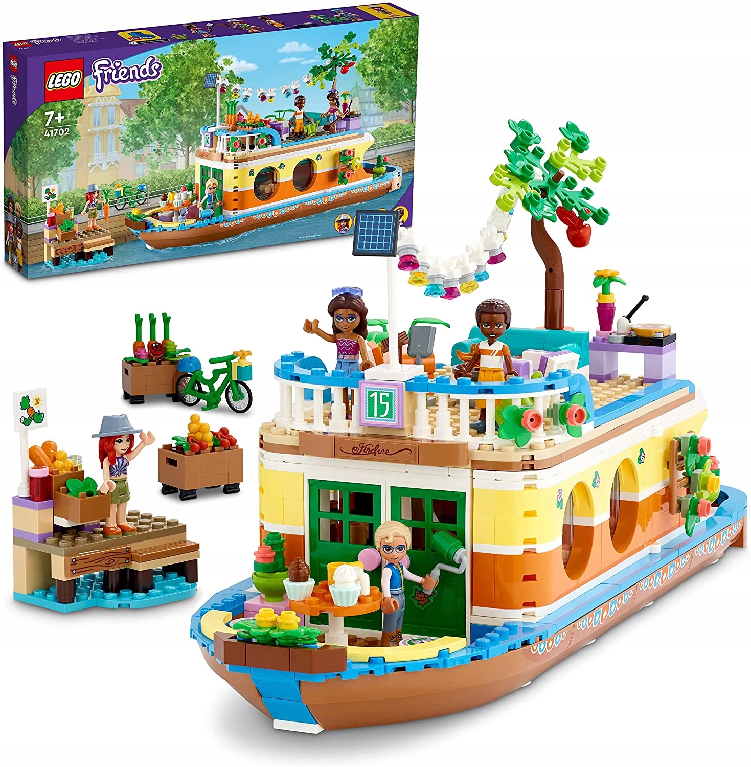 Lego Friends 41702 Plovoucí dům Nové Pl