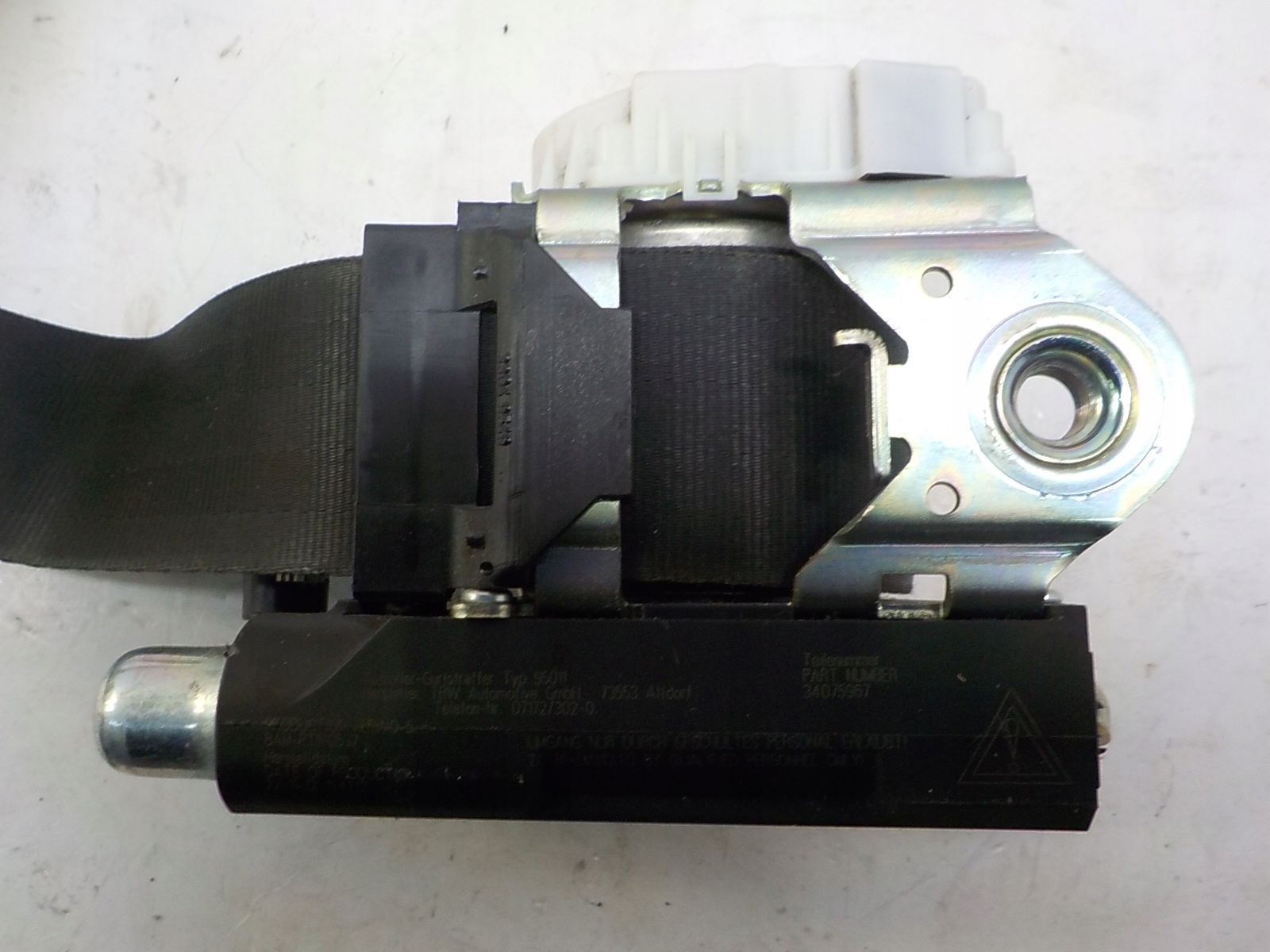 VW POLO V 6R Gurten Sicherheits Spanner rechts 6R3857706