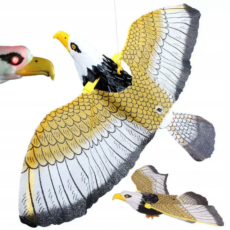 ODSTRASZACZ PTAKÓW GRYZONI GOŁEBI ORZEŁ NA BATERIE PTAKI BALKON LINCE LED