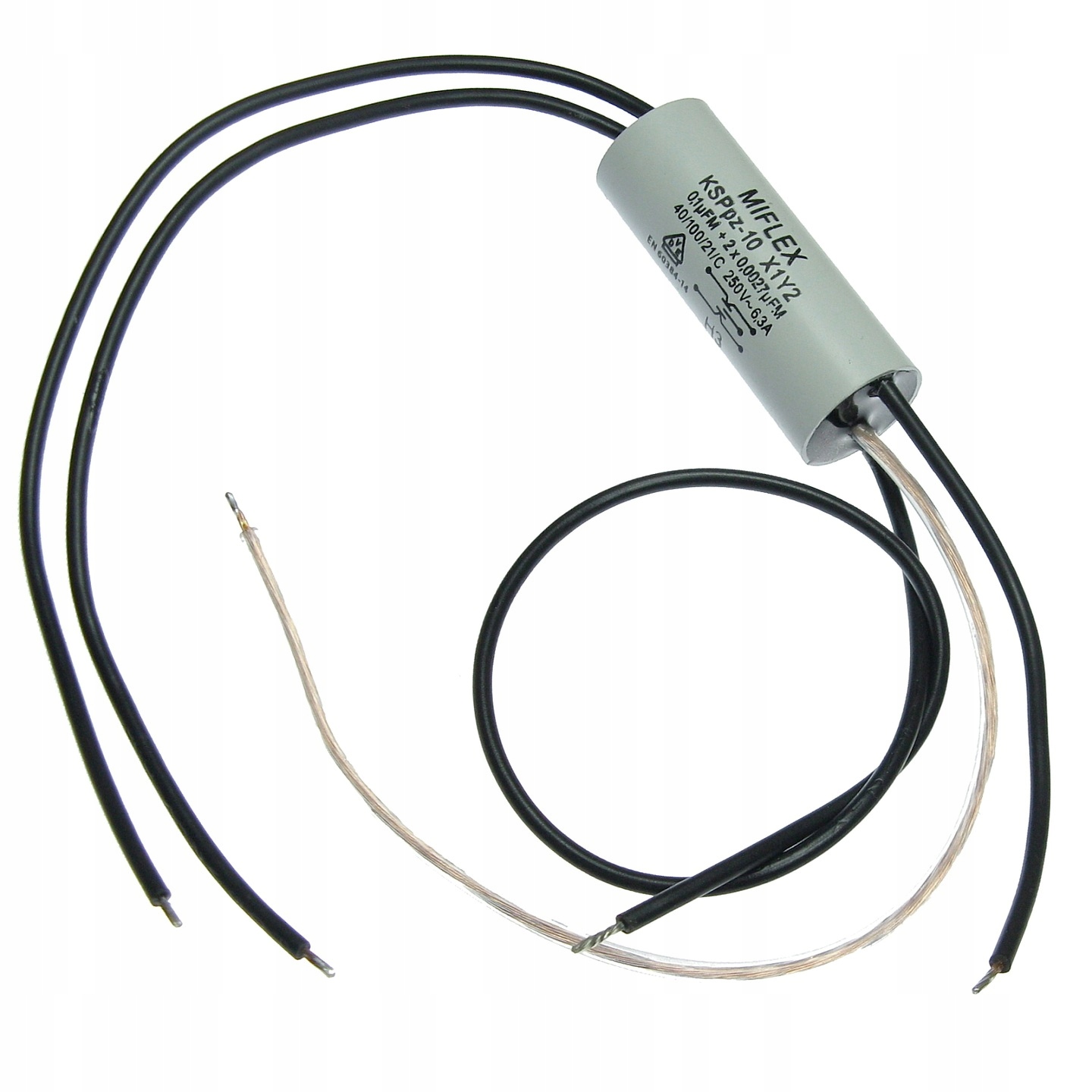 Kondensator filtrujący 0,1uF 2x0,0027uF KSPpz-10