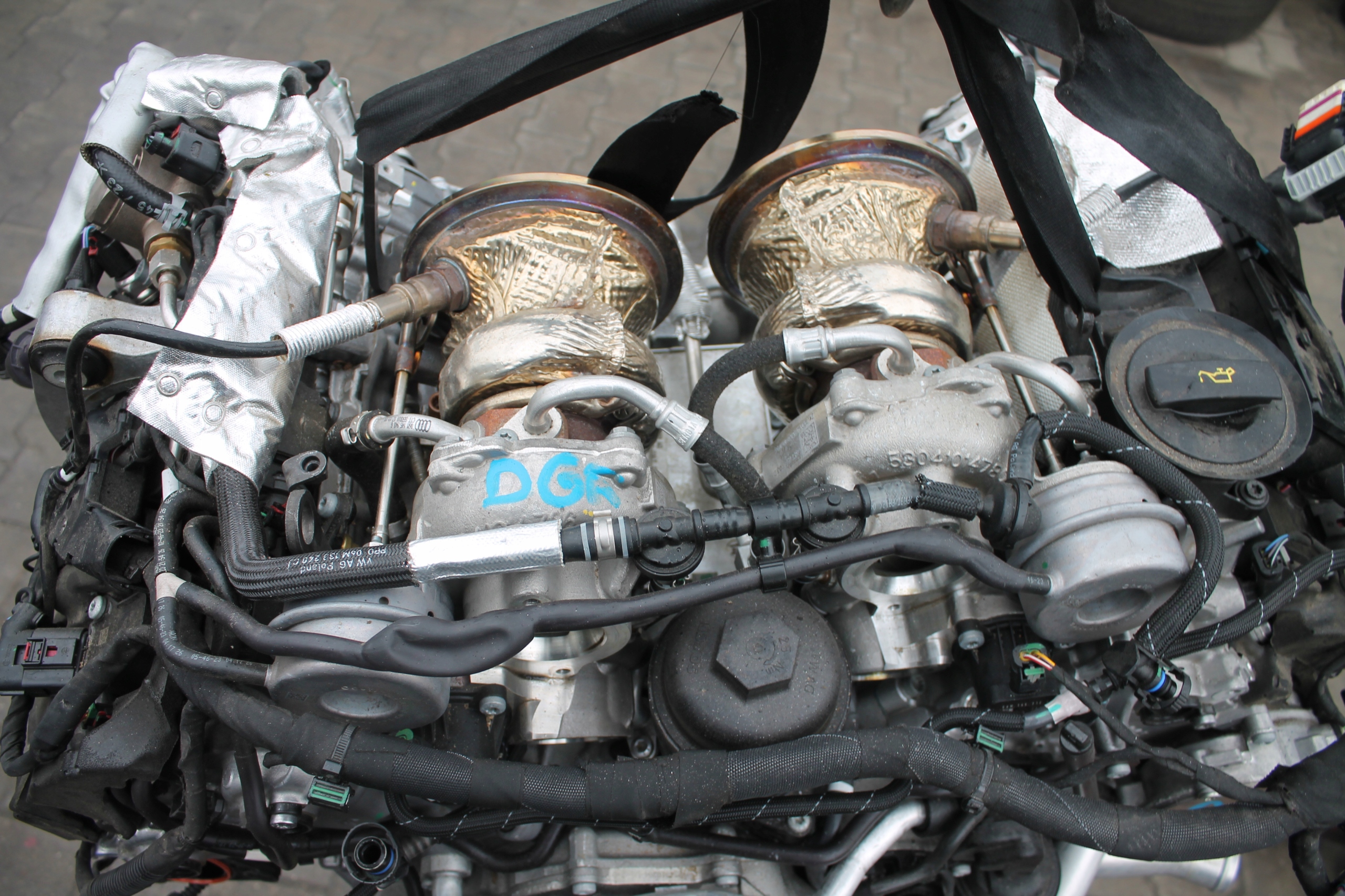 engine complete PORSCHE MACAN 2,9 TFSI 6TYS KM DGR