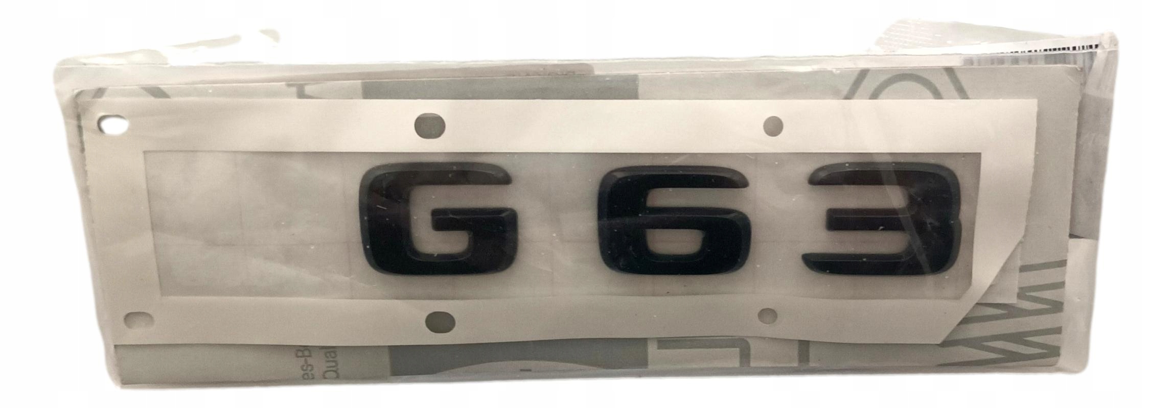 Mercedes G-klasa W463 Emblém černý zadní G63 Originální