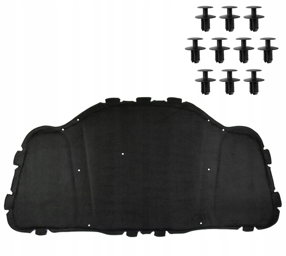 Tlumení Kapoty Krytu Motoru Bmw 5 E60 E61 03 – Spony