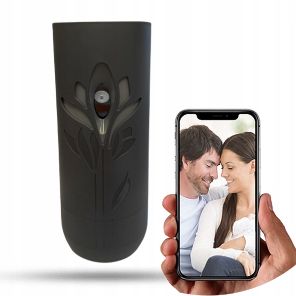 Ukryta Mini Kamera Szpiegowska Wi-fi Odświeżacz Darmowa Aplikacja Do 3 Dni