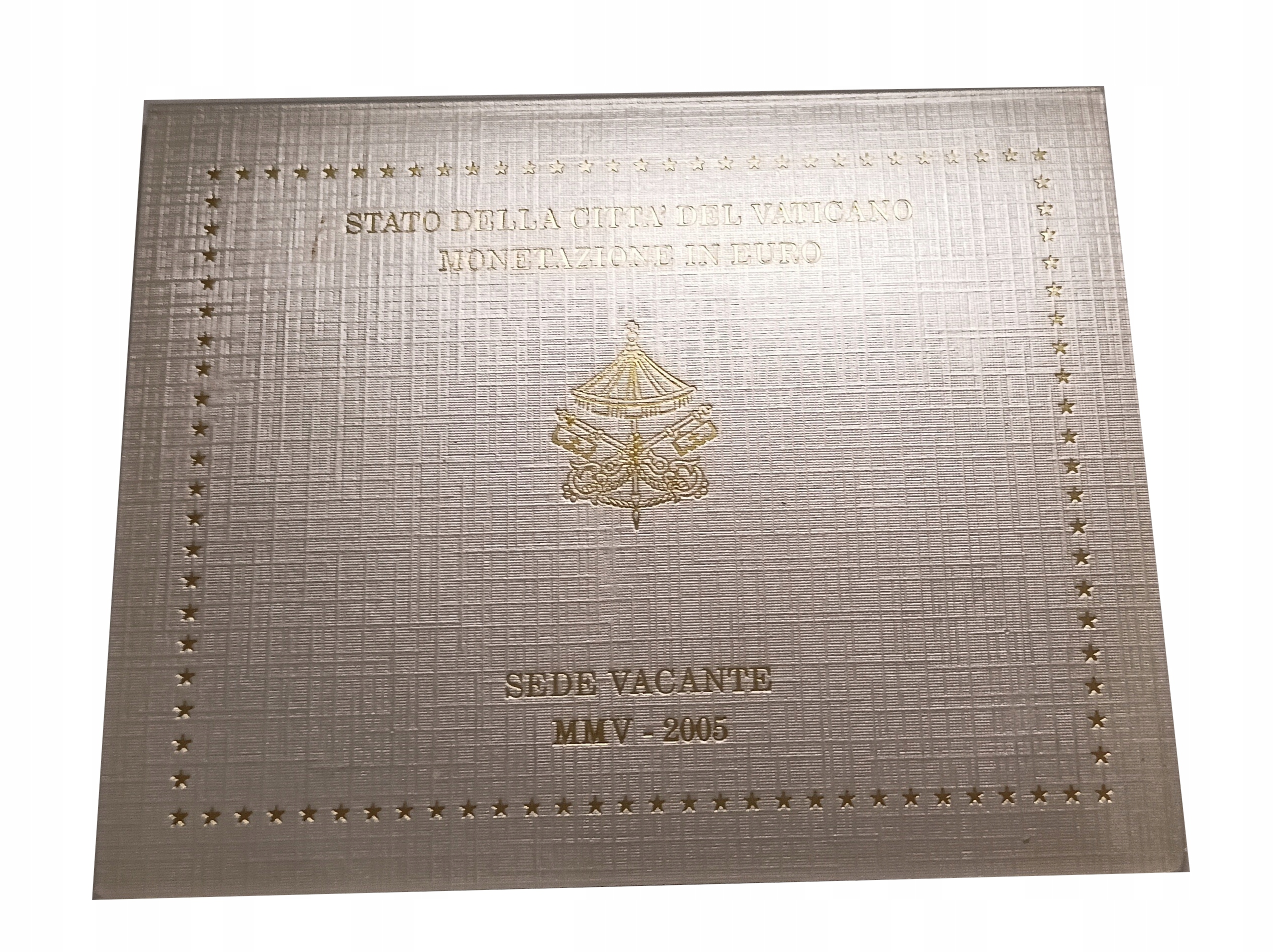 Watykan SET zestaw z 2005 r. SEDE VACANTE! RZADKI!