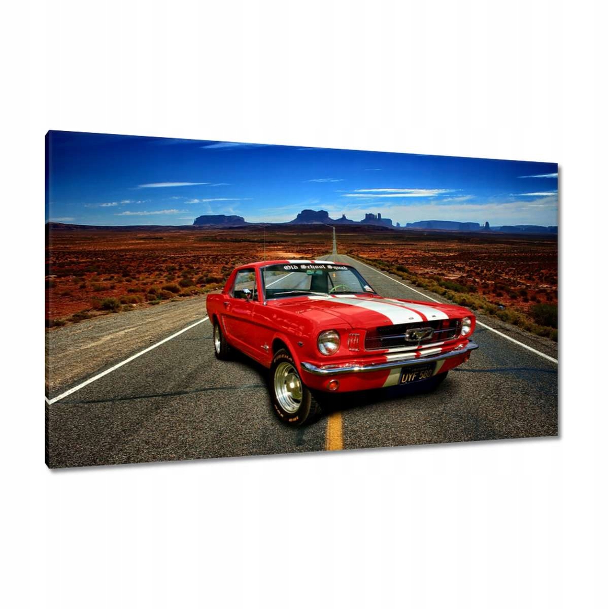 Obrazy 120x70 Ford Mustang Dálnice