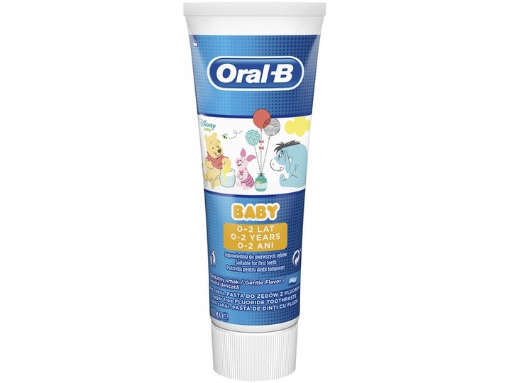 

Pasta do zębów Oral-B 75ml Baby 0-2 lat Dla Dzieci