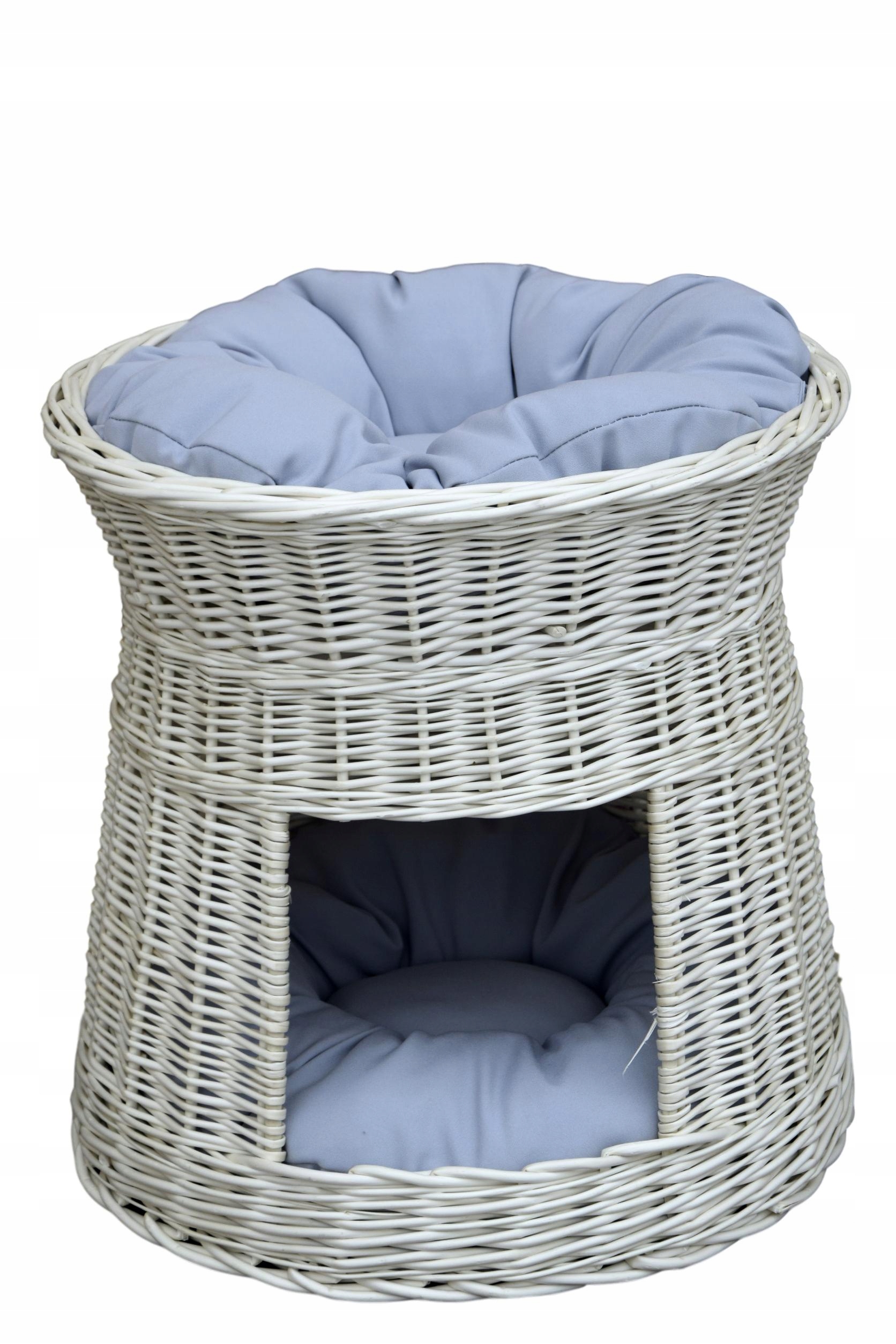 Budka Z Wikliny wiklinowy koszyk Legowisko kosz