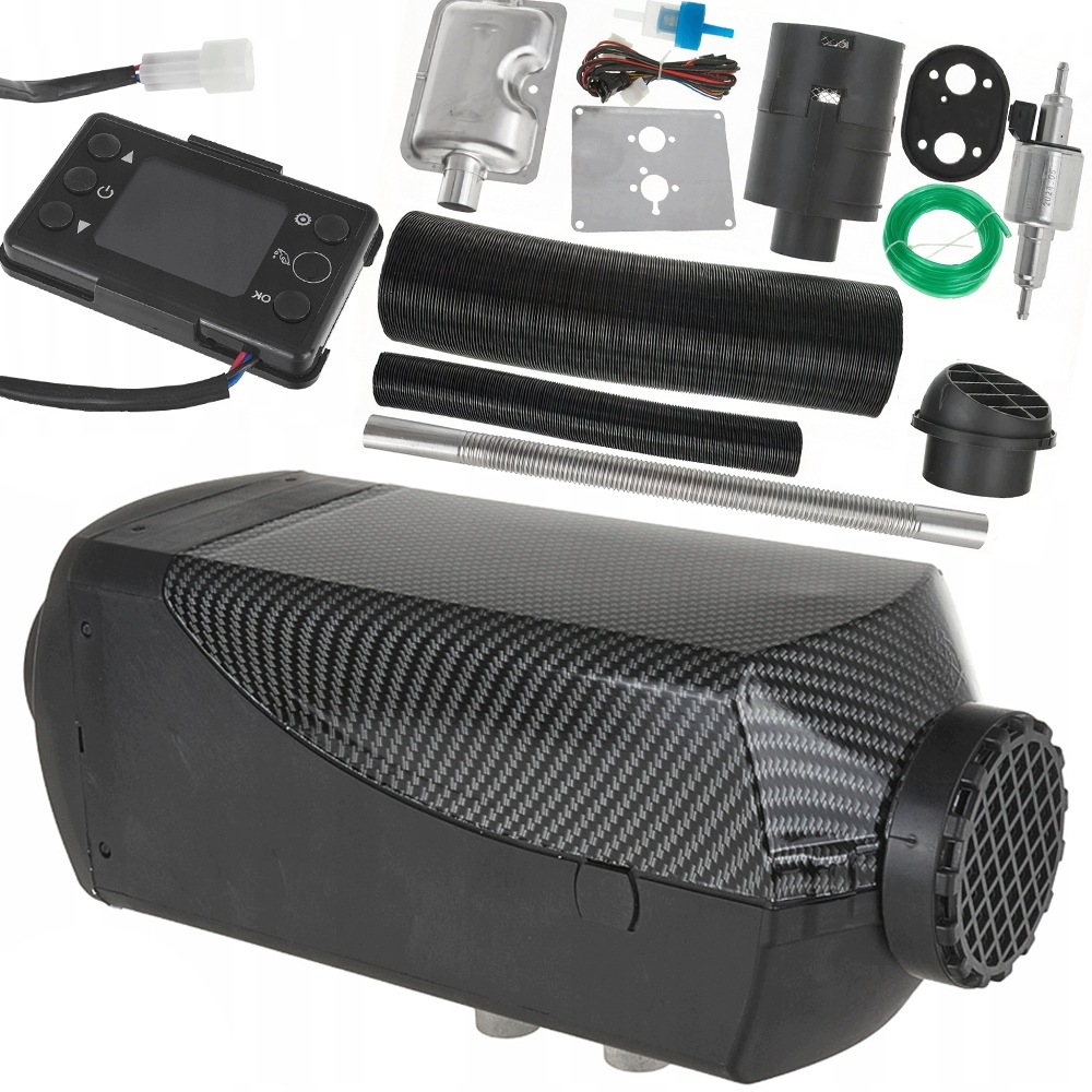Nezávislé Topení Dieselové Spalovací Topení 12V 8KW LCD Nádrž 15 L