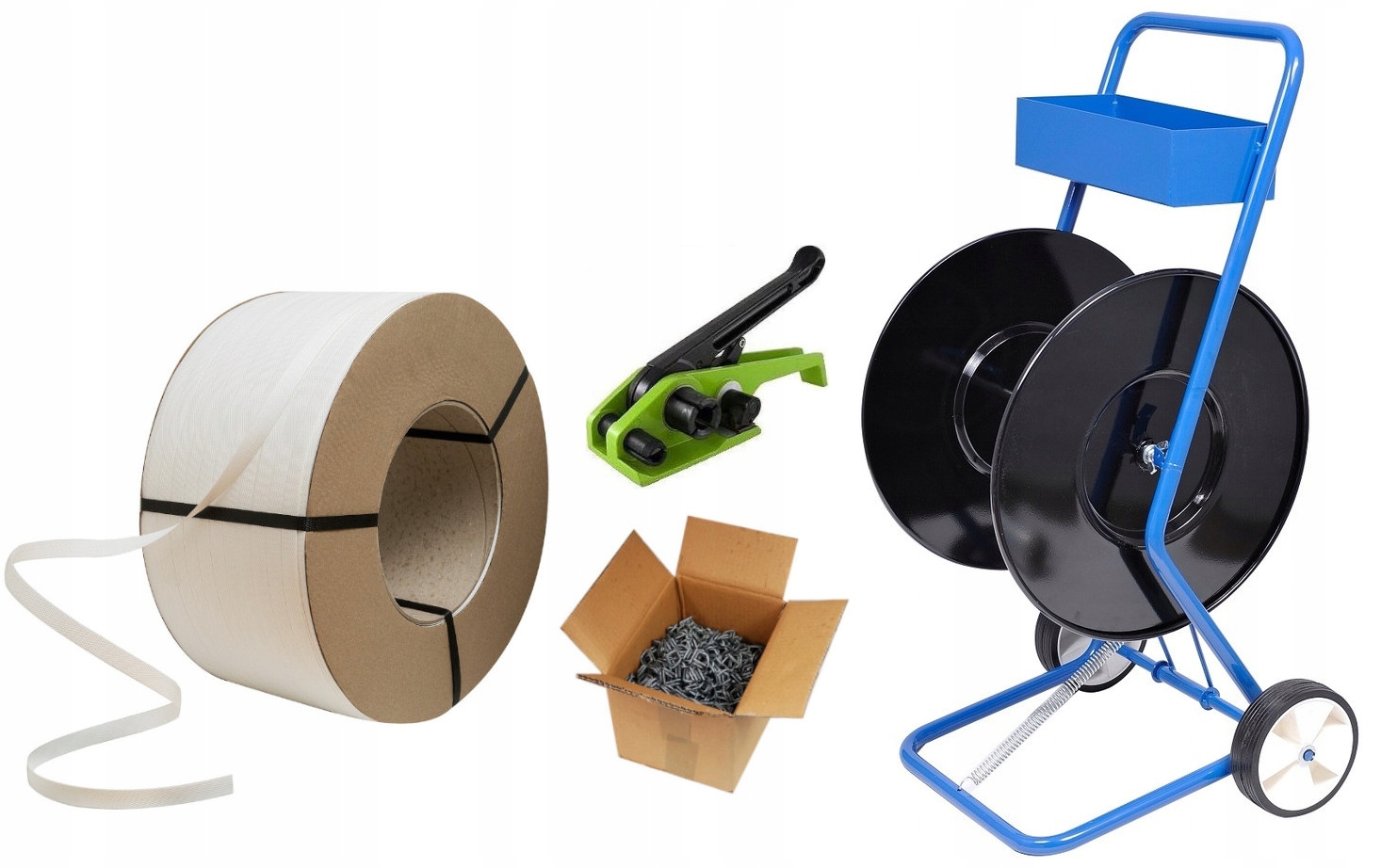 19 mm Balicí Sada Bandownica s páskou pro připnutí spony