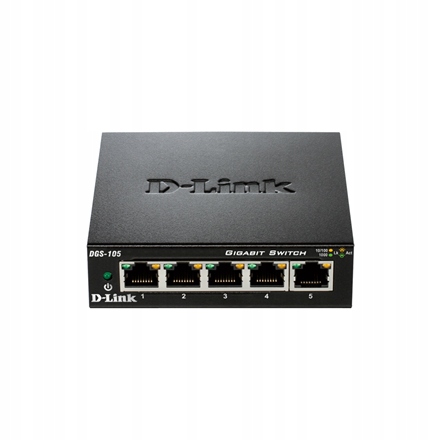 D-Link Přepínač Ethernet DGS-105/E Nespravovaný Desktop Množství