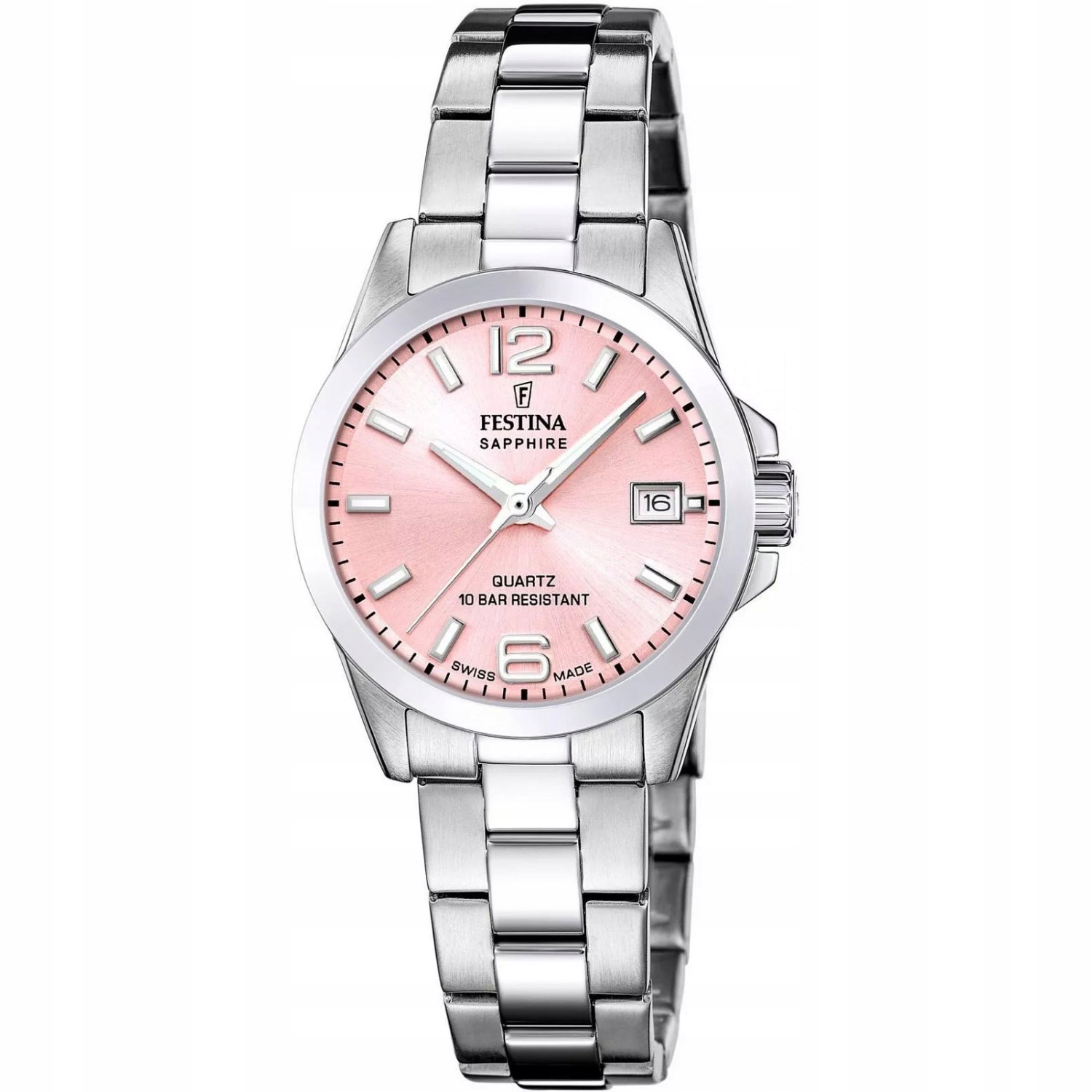 Dámské hodinky Festina F20049-3 stříbrné
