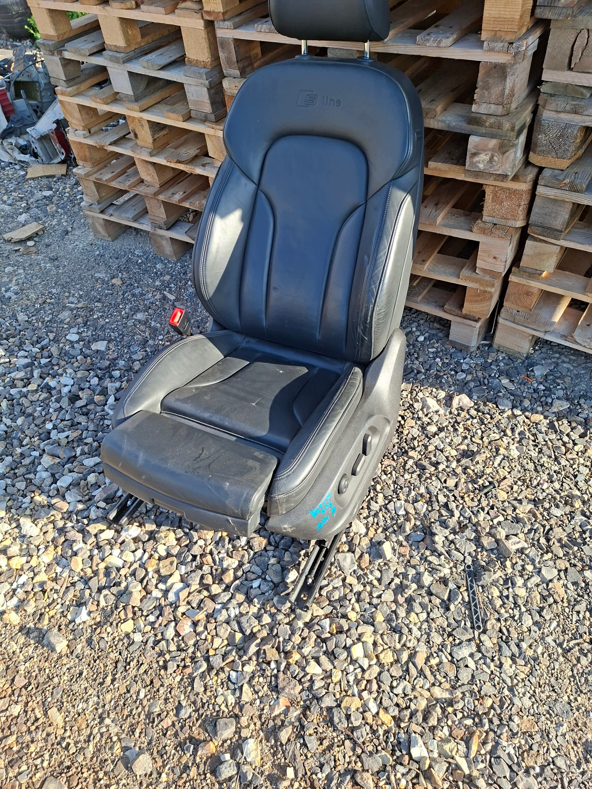 Sitz links AUDI Q5 8R S Leder SLINE S-LINE