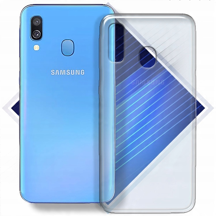 

Etui Przezroczyste do Samsung Galaxy A40 Pokrowiec