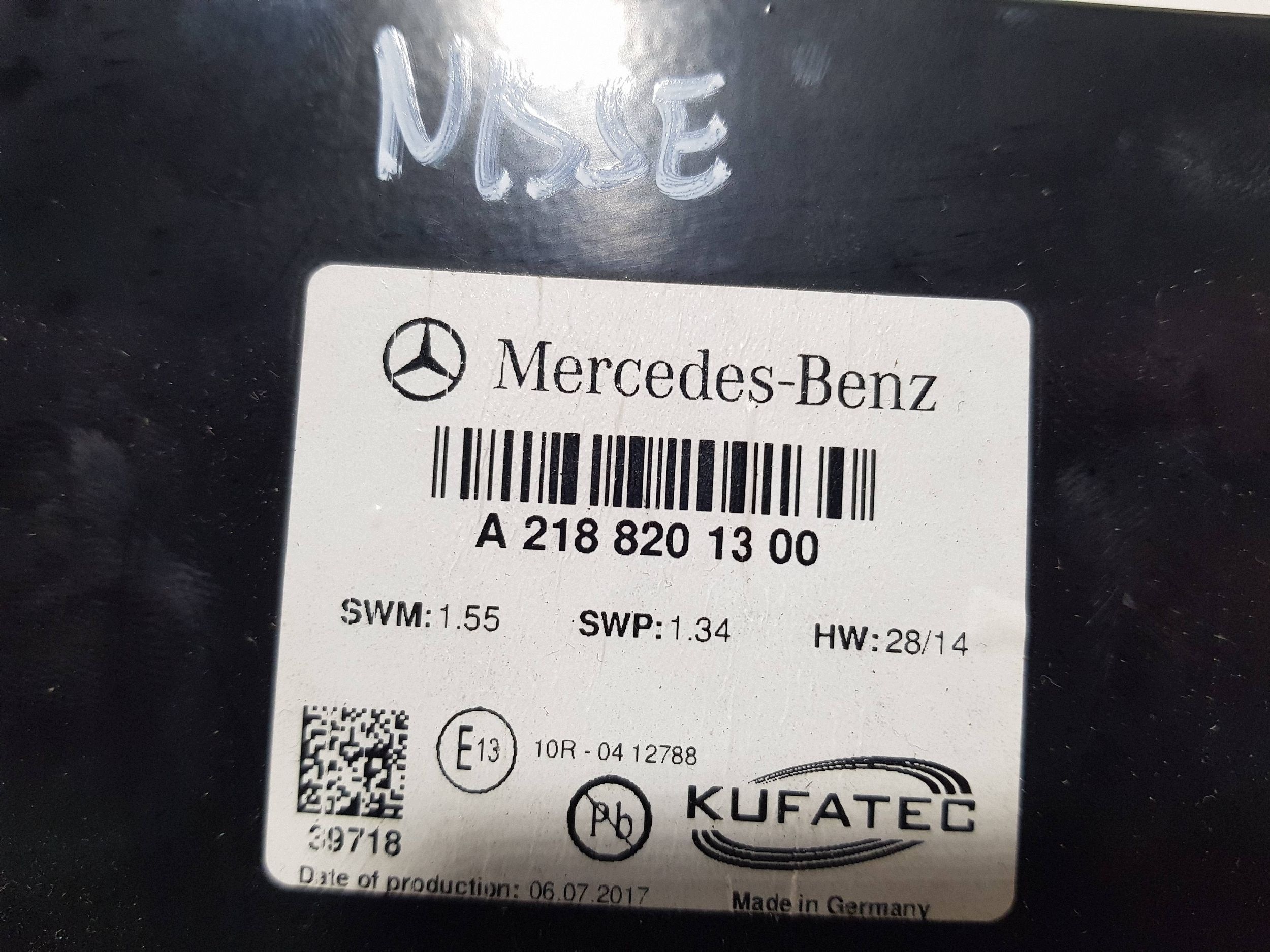 module control unit NTG 4 RADIA TUNER Mercedes CLS W218 A2188201300