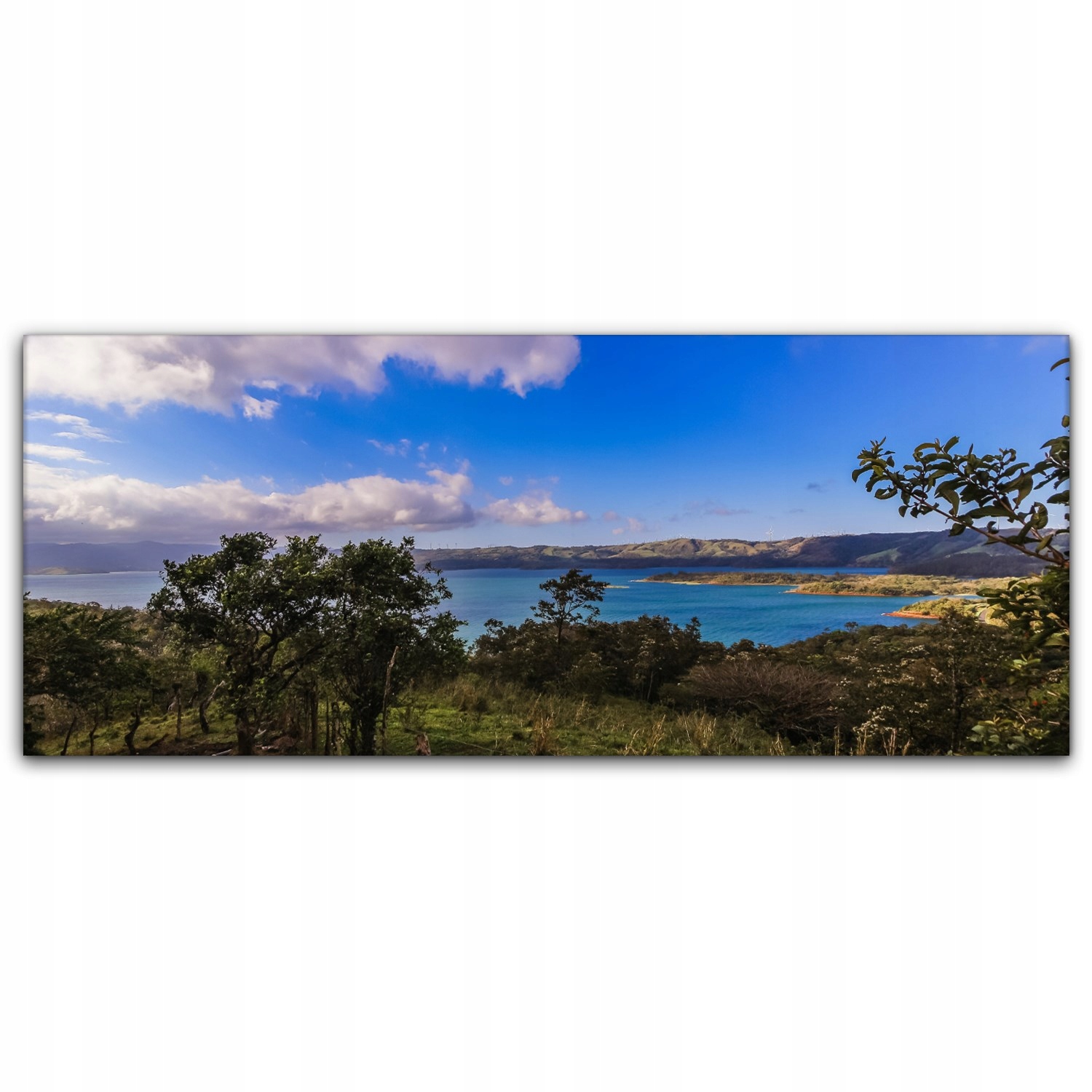 

Canvas na ramie ścienny 125x50 Tropiki Wyspa Plaża