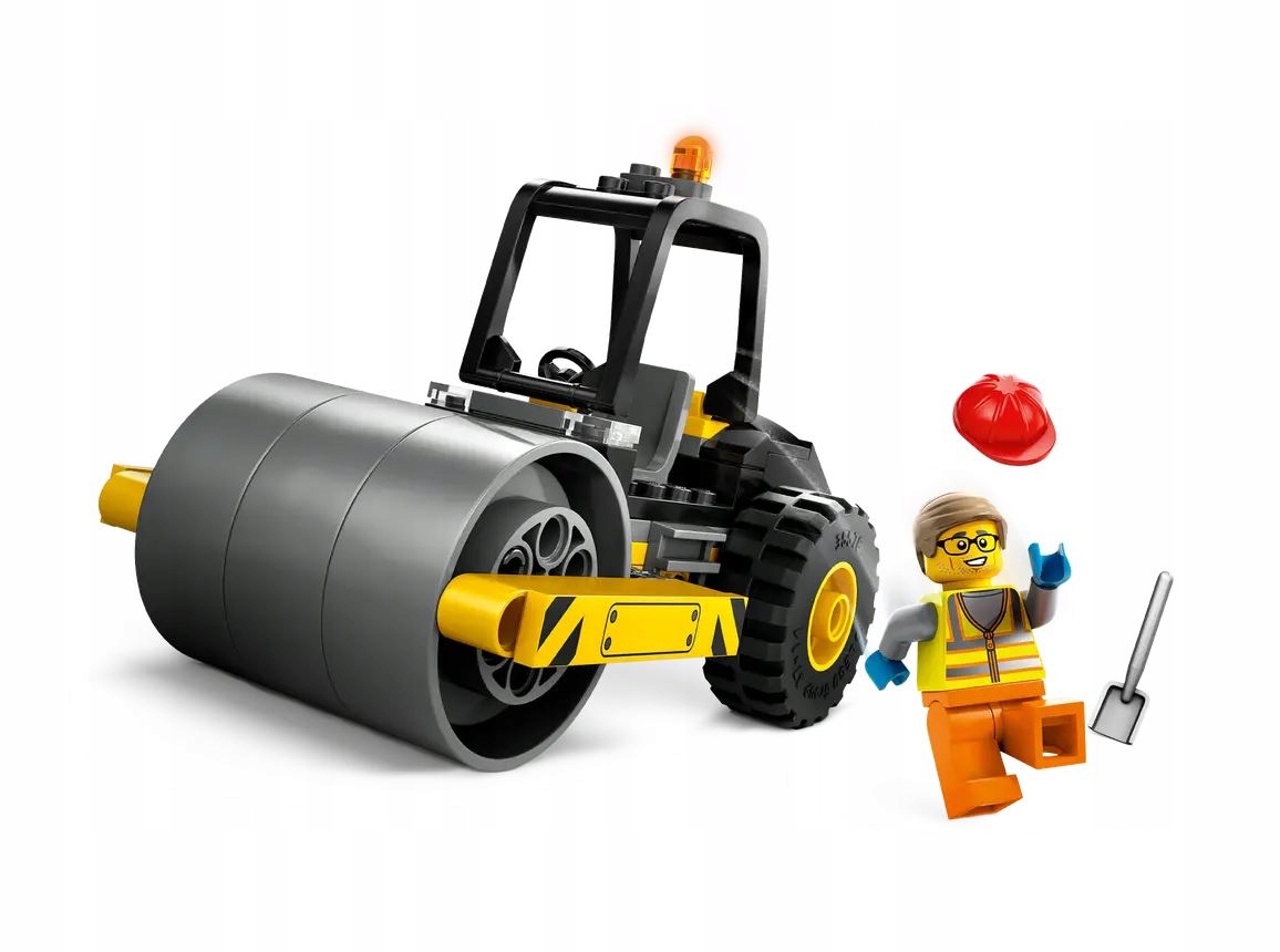 LEGO City Walec budowlany klocki 60401 auto budowlane na prezent torba Marka LEGO