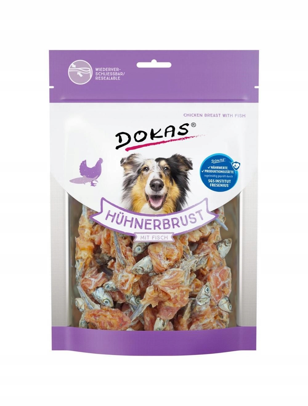 Levně Dokas Kuřecí Prsíčka S Rybou 220 Gr