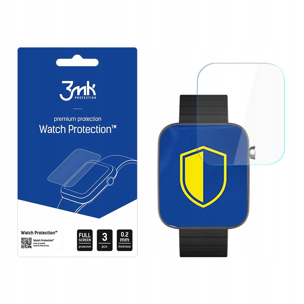 3MK Folia Do Bemi CID Watch Protection Arc Ochrona Ekranu Zapobiega