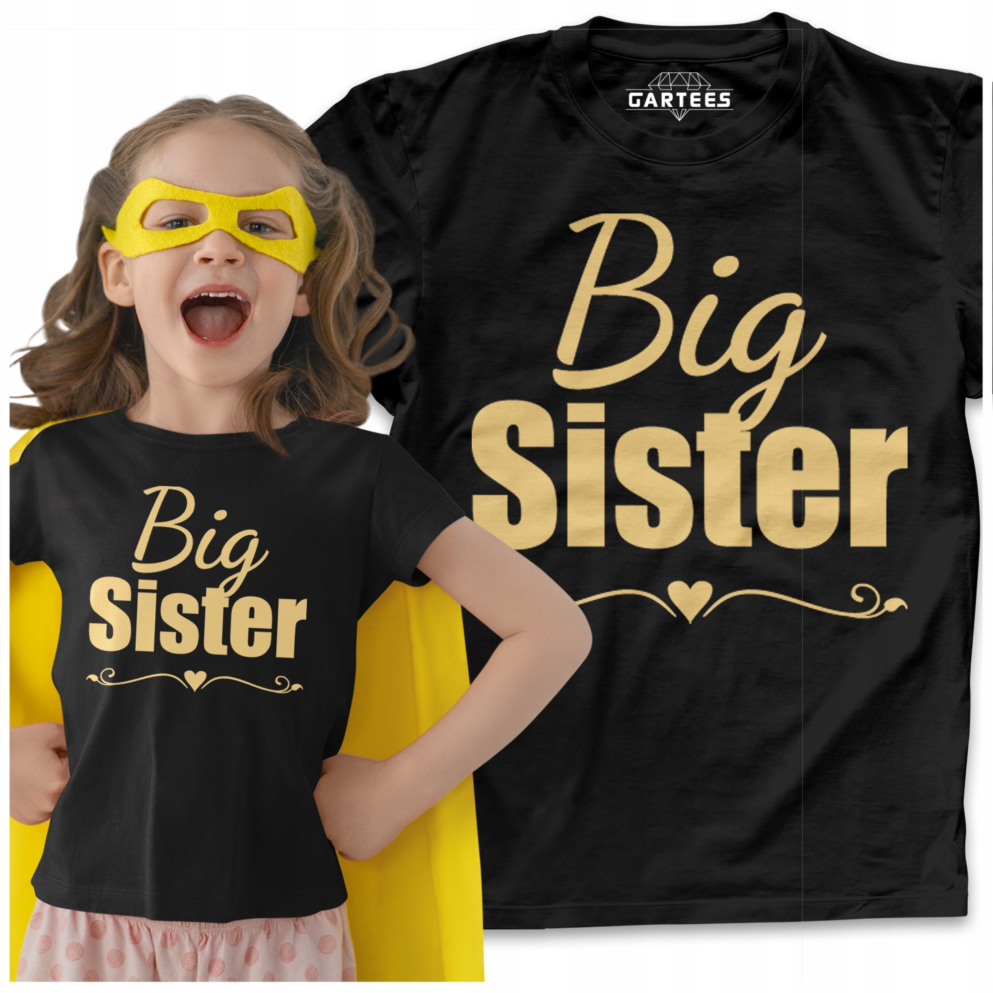 

Koszulka Dziecieca Big Sister Duza Siostra Dziecko