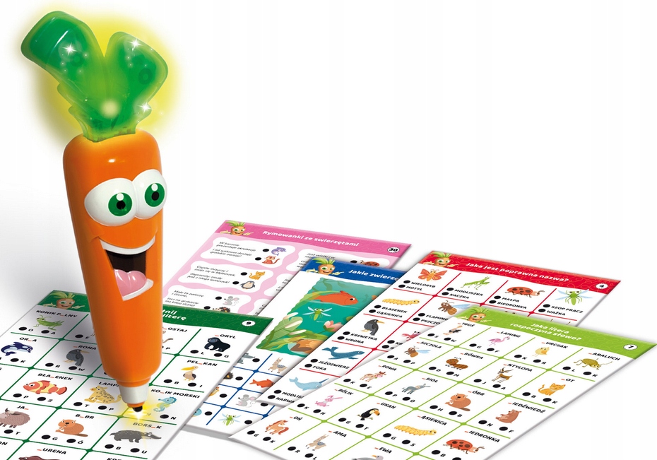 Carotina - 500 pytań Zwierzęta Marka Lisciani