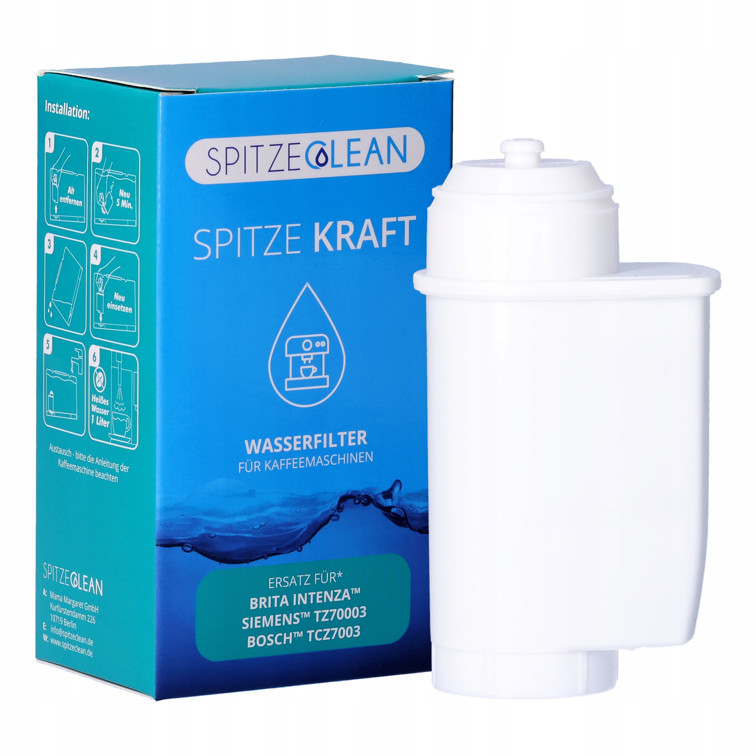 3X FILTR DO WODY KRAFT DO EKSPRESU SIEMENS EQ 6/9 ZAMIENNIK BRITA ZESTAW EAN (GTIN) 4260441611555