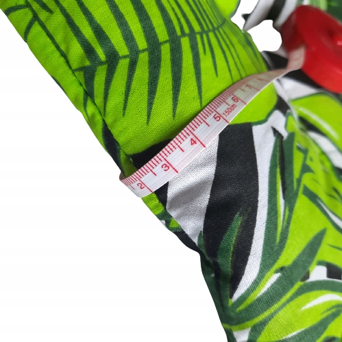 PODUSZKA OWATA 3CM BAWEŁNA MONSTERA ZYGZAK 40X65CM Marka inna