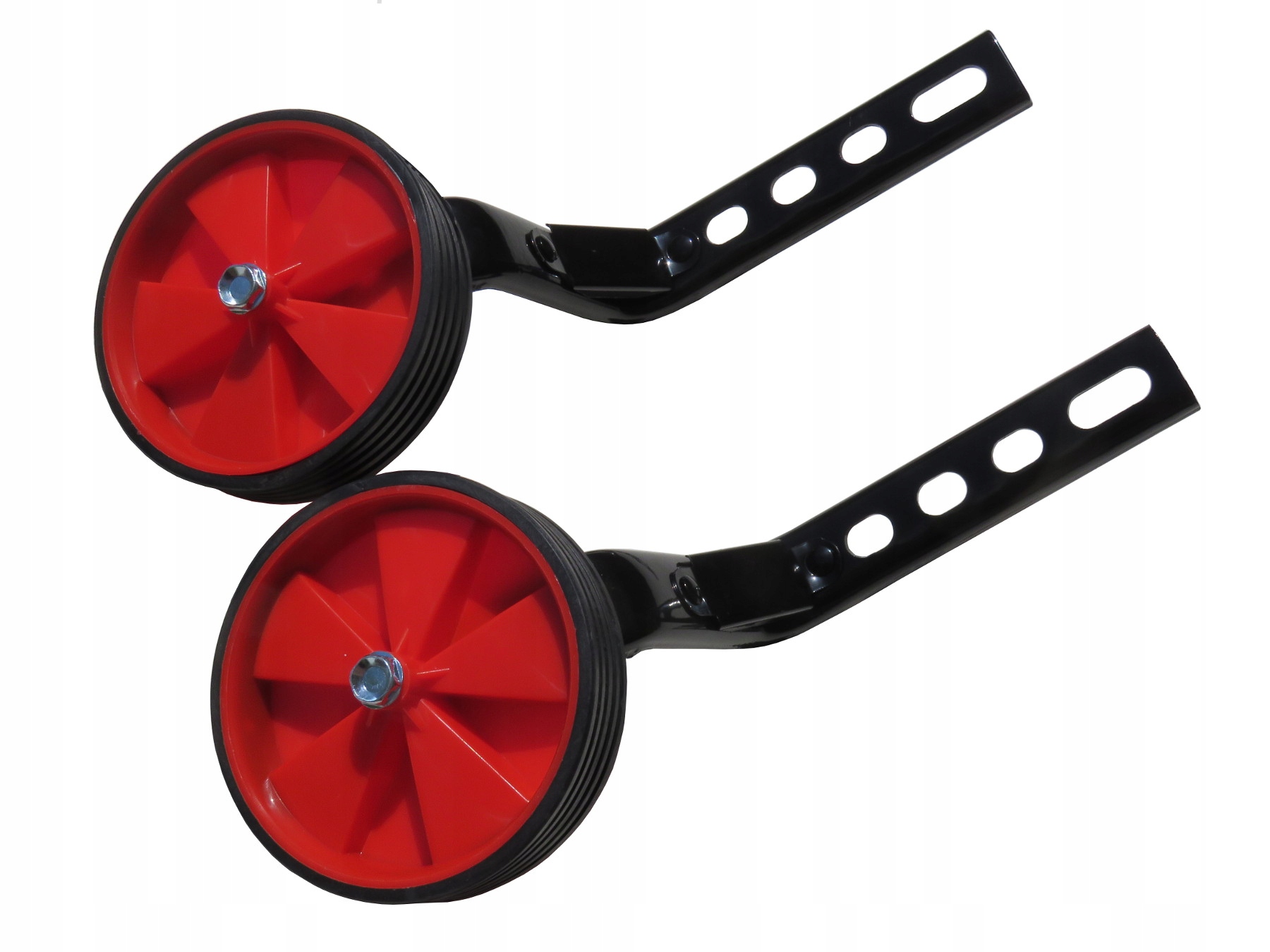 KÓŁKA PODPOROWE BOCZNE DO ROWERU 12-16" CZERWONE