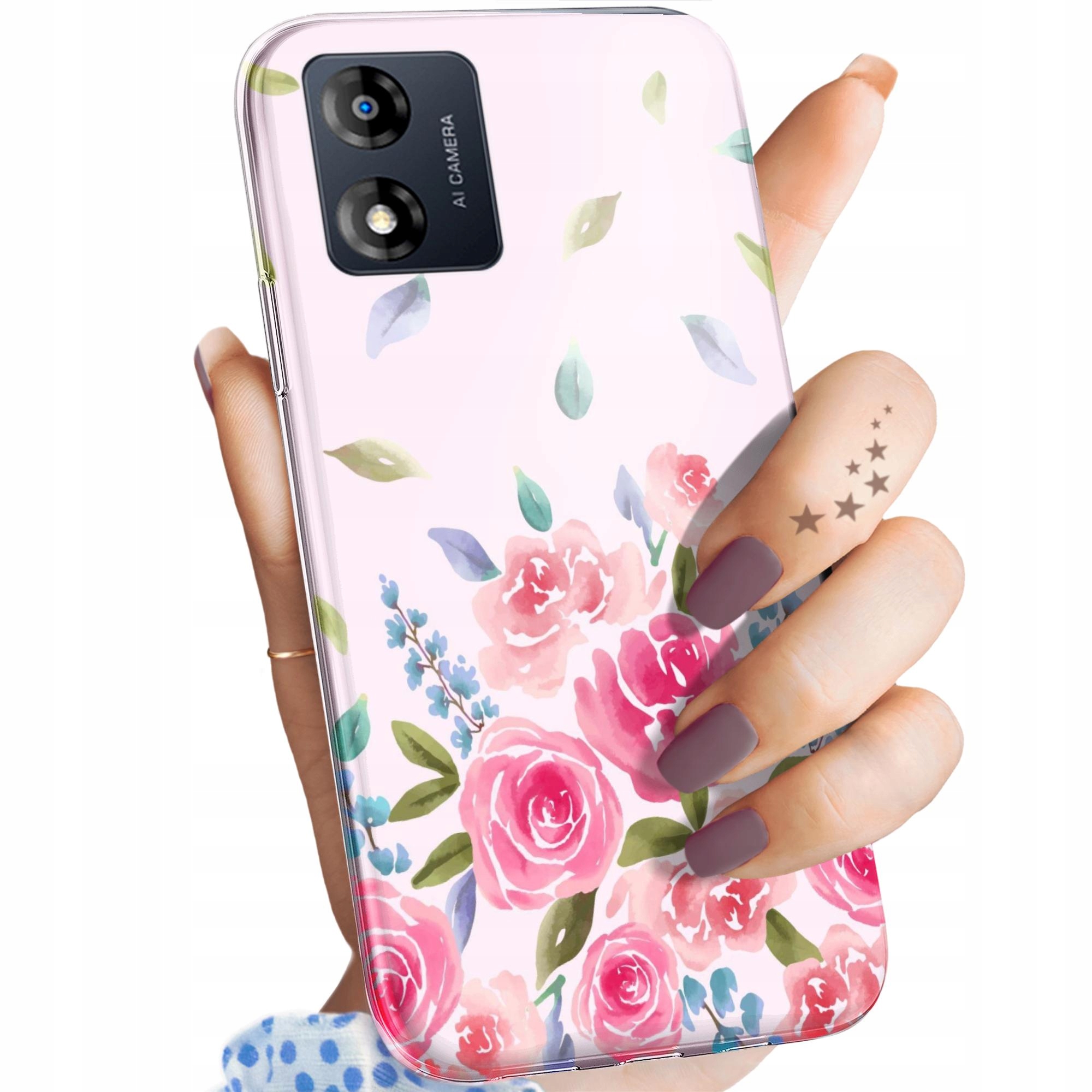 Etui Do Motorola Moto E13 Ładne Piękne Beauty Obudowa Pokrowiec Case