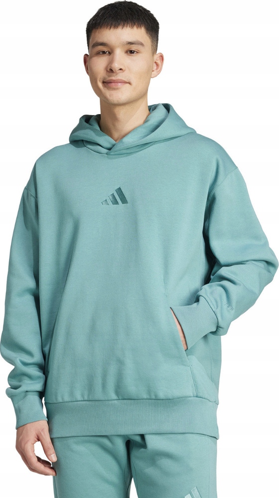 Pánská Mikina Adidas All Szn Fleece Turkusová JW0156 vel. 2XL
