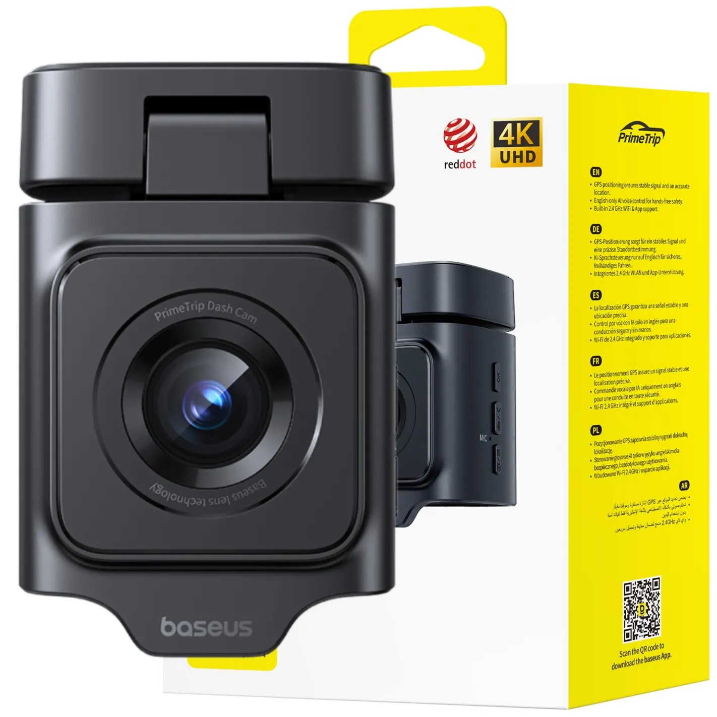 Videorekordér Do Auta Baseus Primetrip VD1 Pro Kamera Predné Parkovisko