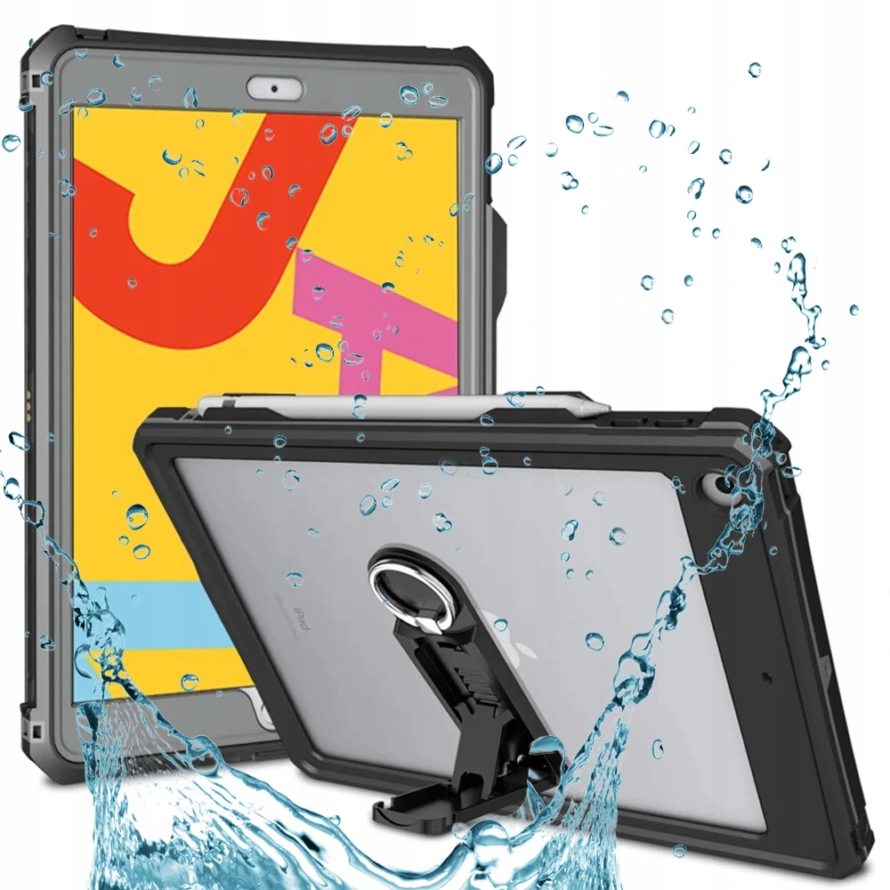 ShellBox Wodoodporne Etui IP68 iPad 10.2" (2019 2020 2021) Czarne