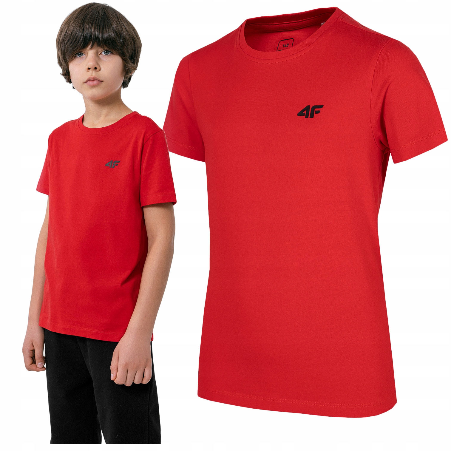 

Koszulka dziecięca T-shirt 4F junior JTSM001 140
