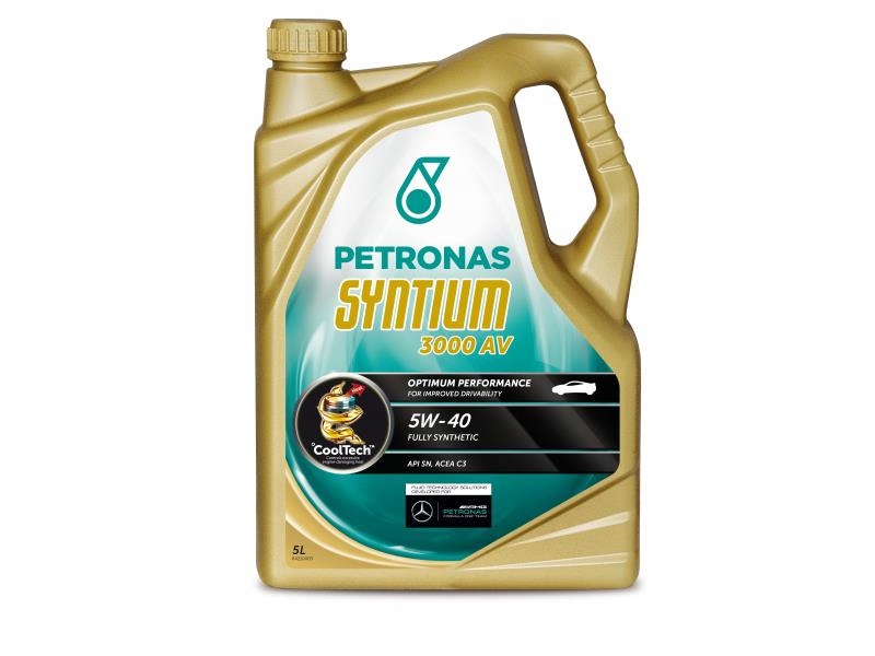 Фото - Моторне мастило Petronas Olej silnikowy  1828 5W40 5W-40 5L 3000 Av Vw 505.01 Gm Dexos 2 
