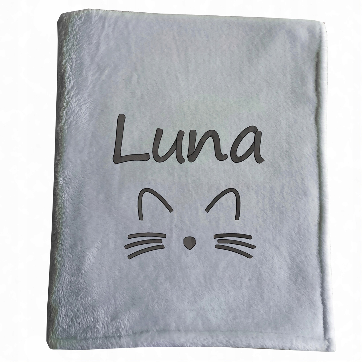 Levně Ručník pro kočky kočička s výšivkou jméno Dárek Den zvířete svátek