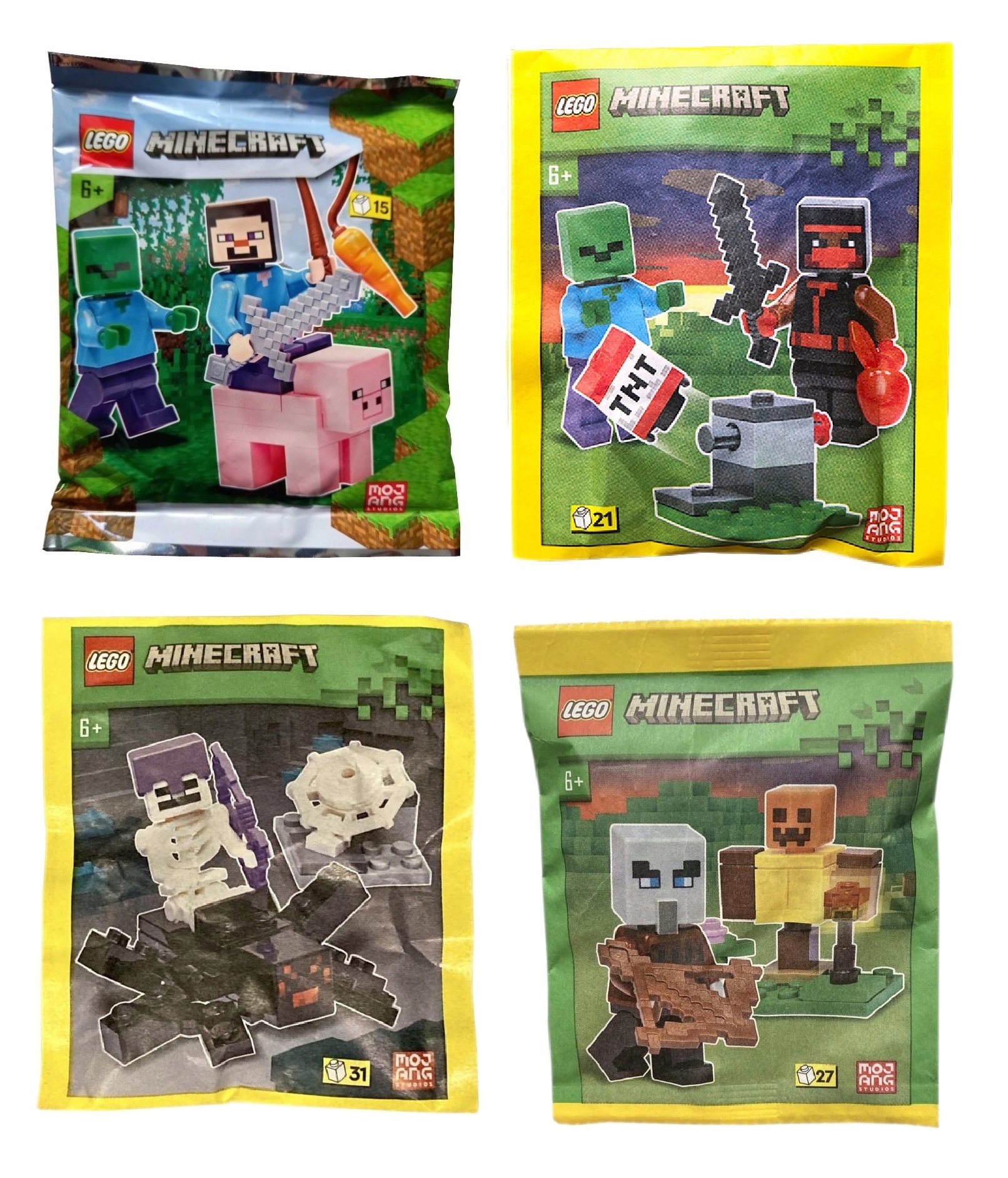 Lego Minecraft Polybag Foilpack Zestaw M01