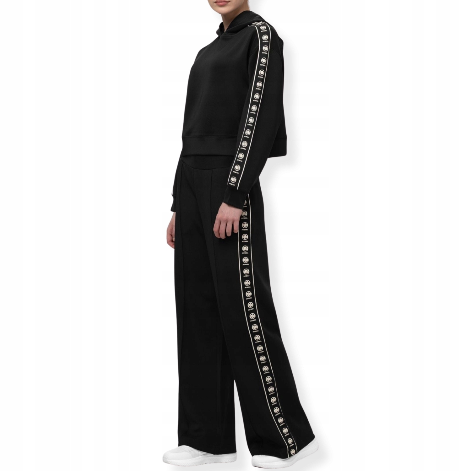 Dámská Tepláková souprava lampasy Pitbull Set Mikina a kalhot Verona