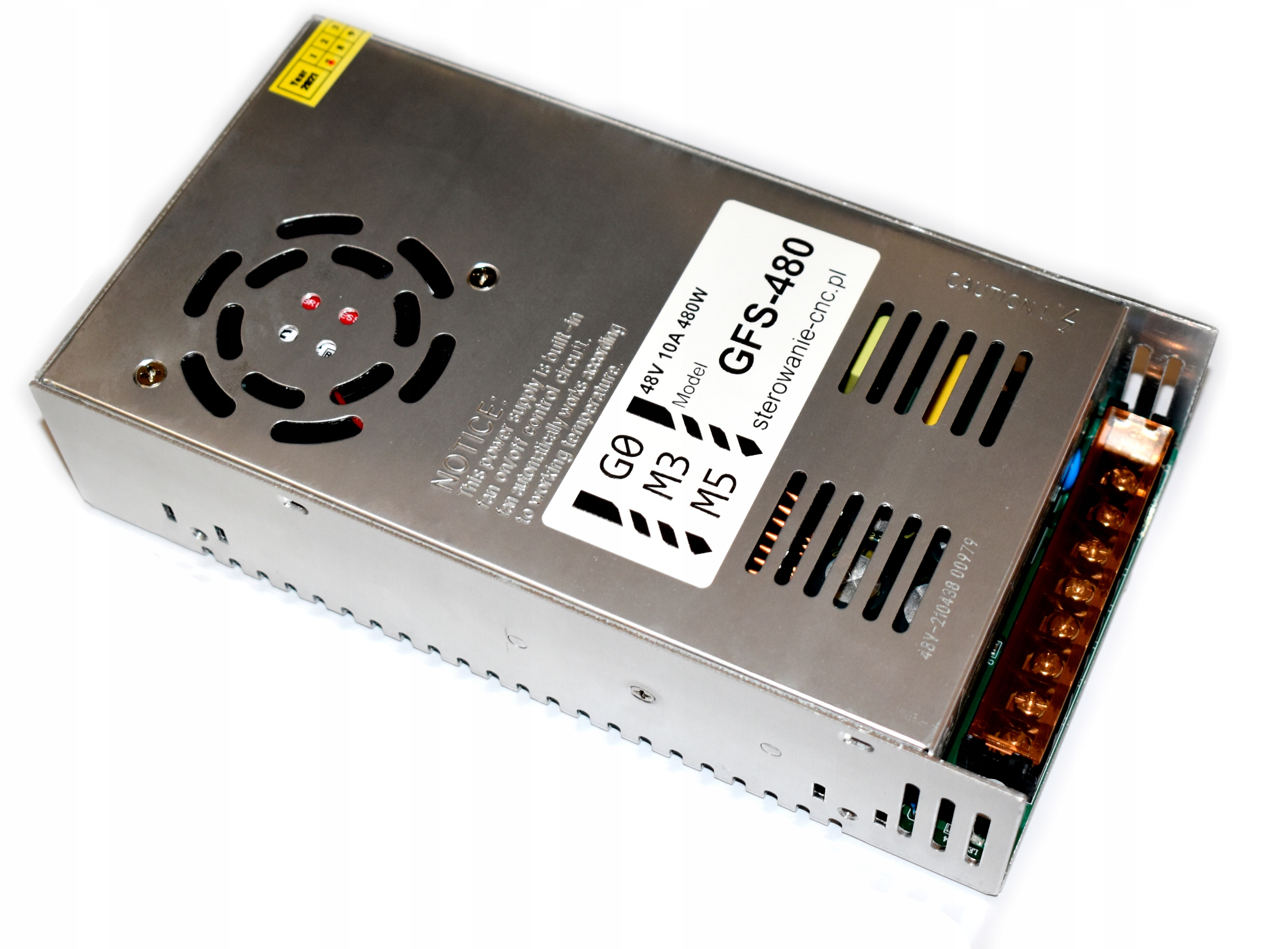 Zasilacz impulsowy 48V 480W 10A Cnc Led Reprap