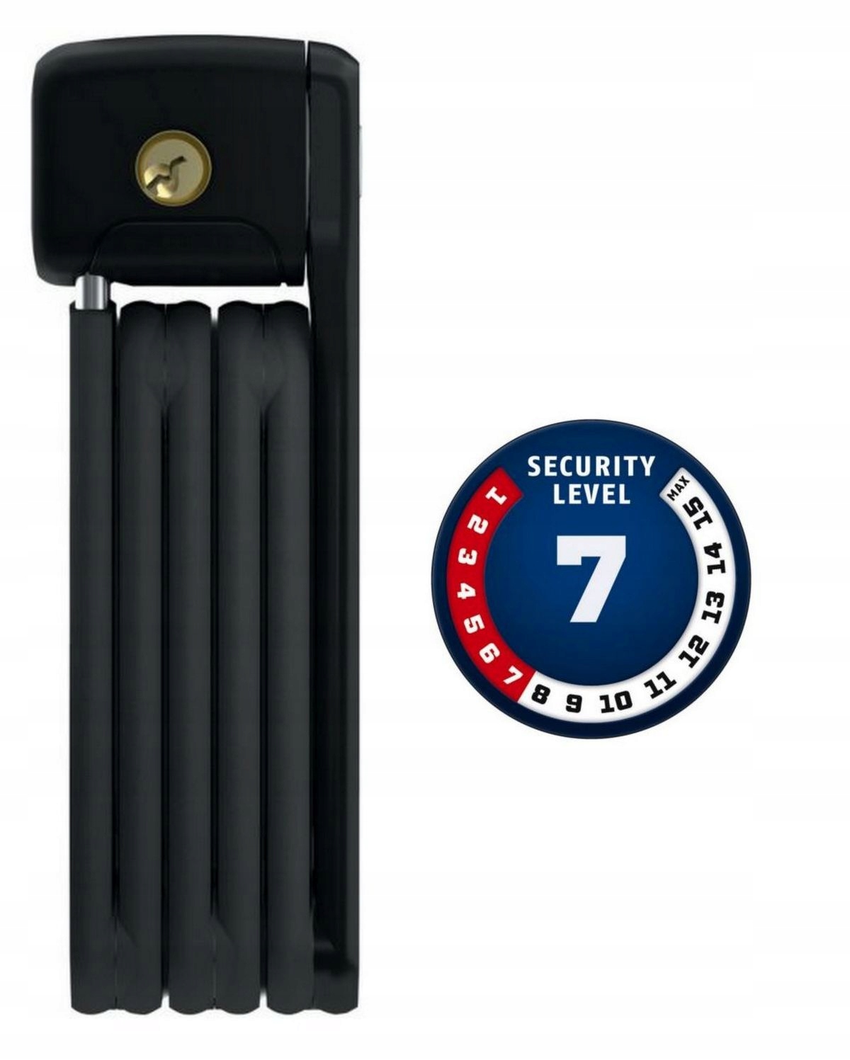 Zabezpieczenie rowerowe zapięcie składane Abus Bordo Lite Mini 6055K/60