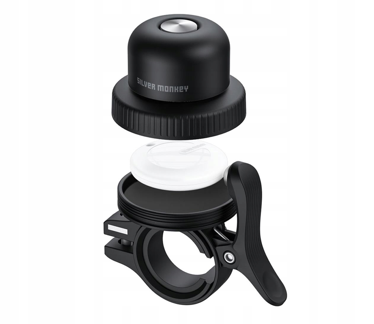 Lokalizator Silver Monkey Tag iOS Bicycle Bell Iphone Mac Dzwonek rowerowy