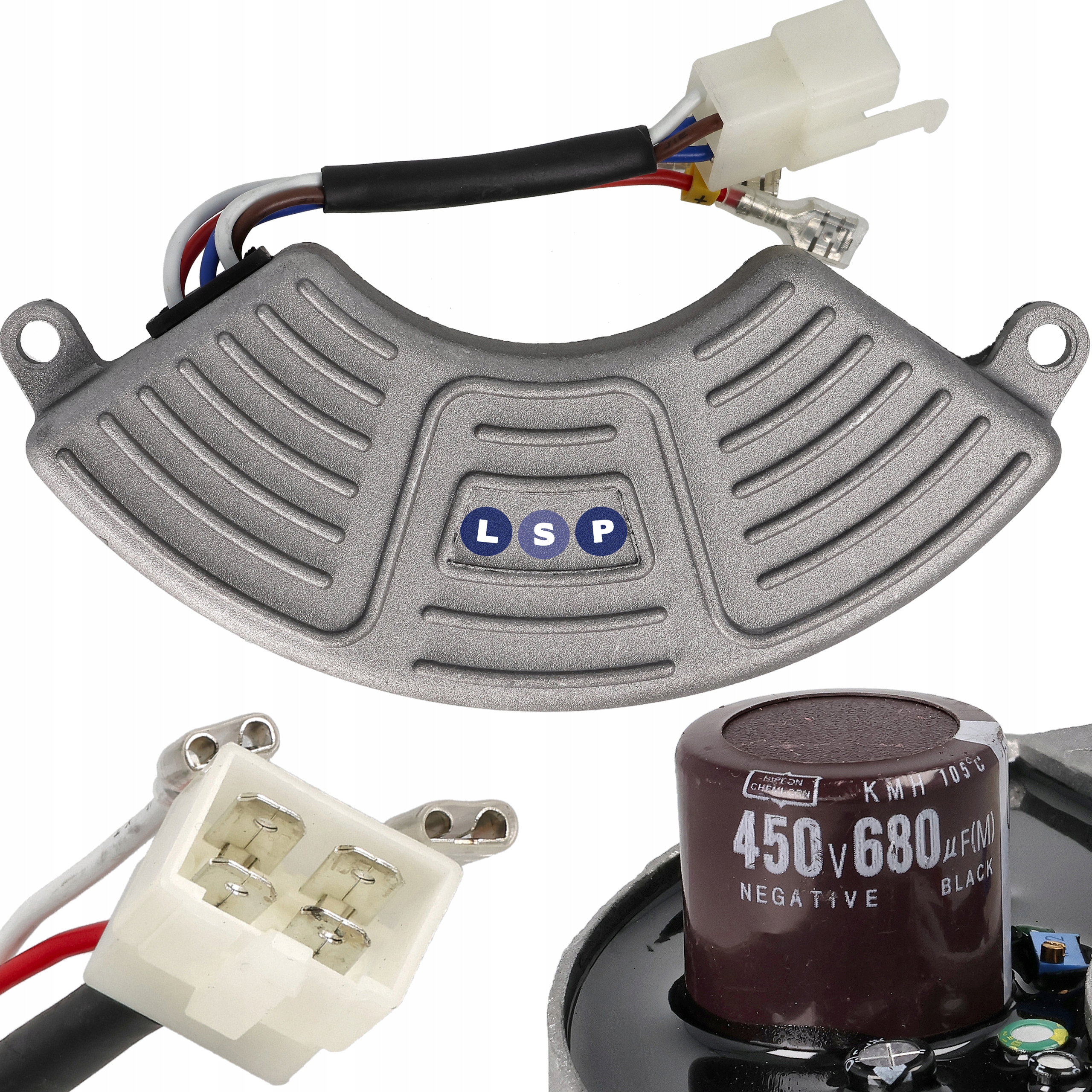 MODUŁ AVR DO HONDA GX270 GX390 STABILIZATOR NAPIĘCIA DO AGREGATU 450V 680uF