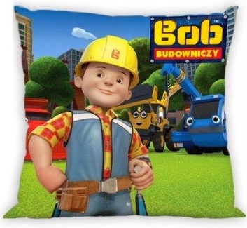 

Poszewka 40X40 jasiek Bob Budowniczy bawełna 24h!