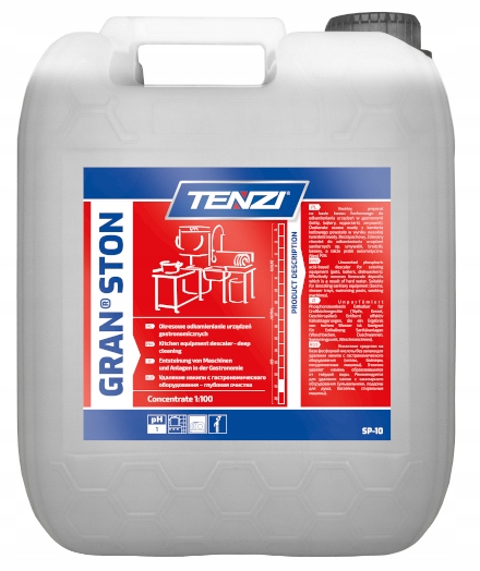 Levně Tenzi Gran Ston – Profesionální Odvápňovač – 10 L