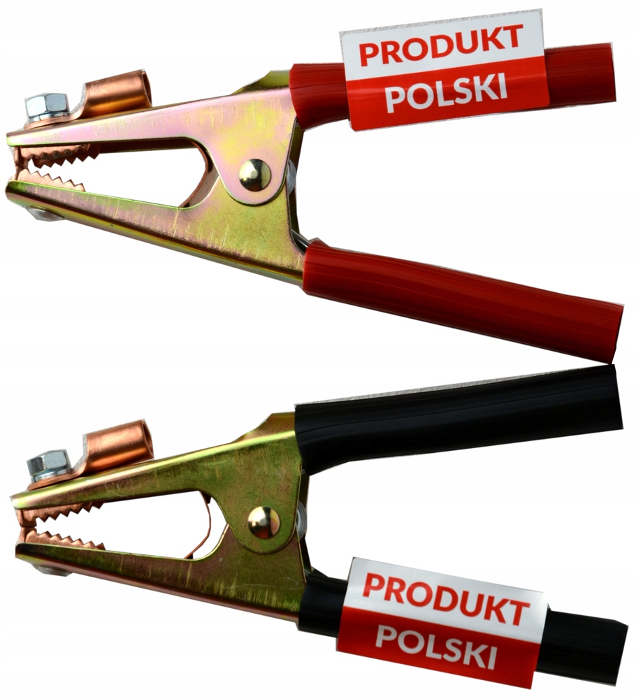 Zaciski do akumulatorów 900A krokodyl żaba POLSKI