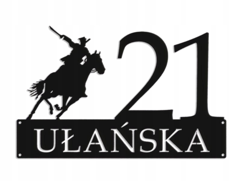 Číslo Na Dom 60 cm Tabuľa Adresa Ocel 2 mm Grafika 5781